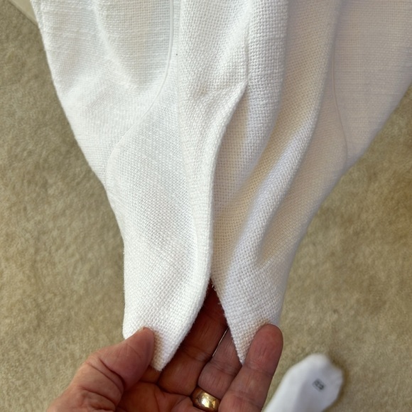 Lilly Pulitzer Idola Resort White Pique Dress Size 4 - Picture 7 of 8